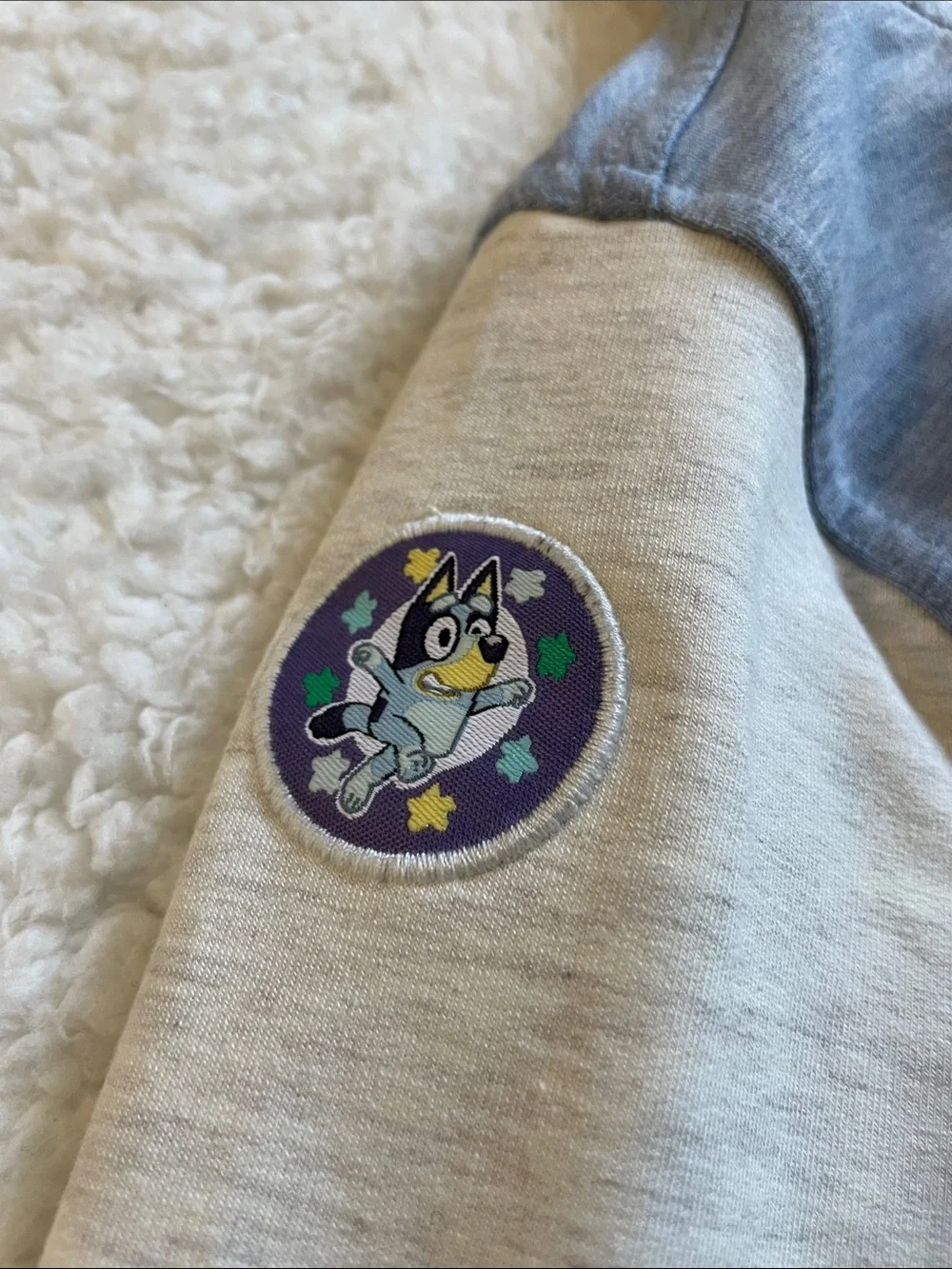 Little Sleepies Bluey Hooded Trucker Jacket